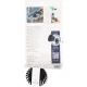 Joseph Joseph SinkTech Soap Dispensing Dish Brush with Replacement Head, Grey