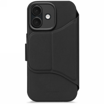 Decoded Textured Silicone Detachable Wallet MagSafe Phone Case Cover iPhone 17 - Black