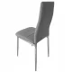 Multistore Upholstered Chair Set, 4 pcs, Grey