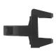 Maclean MC-994 Universal Power Strip Holder for Pole Mounts Black