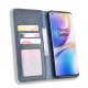 OnePlus 8 Pro Vintage Texture PU Leather Case Wallet Cover, Blue | Чехол Книжка Кабура для...