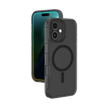 AmazingThing Titan Pro Mag Case with Magnetic Ring for iPhone 16, Black