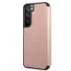 Guess Saffiano Stripes Folio Case for Samsung Galaxy S22+, Pink