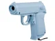 Retro TV Video Game Console with 2 Controllers and Gun (9999 Games), Blue