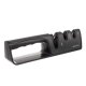 3-Step Knife and Scissors Sharpener (Black)