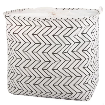 Collapsible Laundry and Toy Basket, Large, Closable, 90L