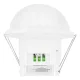 Maclean MCE822 Flush-Mount PIR Presence Sensor, 360°, IP54, White