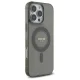 Guess iPhone 16 Pro Max Case IML Rhinestones MagSafe, Black