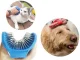 Soft Massage Brush for Dog and Cat Hair, Red