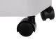 Ruhhy 00024291 4-Tier Rolling Storage Cart, White