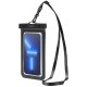 Spigen A601 Universal Waterproof Bag Case Cover 2-pack, Black | Universāls Ūdensnecaurlaidīgs Telefona Maciņš...