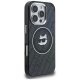 Karl Lagerfeld IML Choupette Head Logo MagSafe Case for iPhone 16 Pro Max, Black