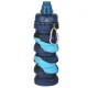 Collapsible Silicone Water Bottle 500ml, Blue