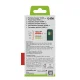 Power Bank SBS 10000 mAh 20W with Built-in USB-C Cable and Digital Display, Green