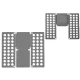 Ruhhy L 22601 Large Clothes Folding Board, Grey