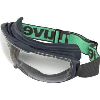 Uvex megasonic planet Full-Vision Goggles, UV 400, Anthracite/Green