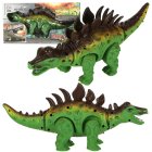 Remote-controlled dinosaur - RC Stegosaurus - walks, lights up, and roars.