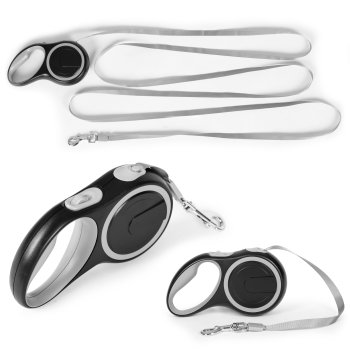 Automatic leash for dogs or cats with lock button, 3 m, Petsi