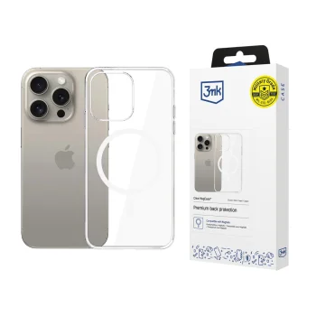 3mk MagCase Clear Case for Apple iPhone 15 Pro Max