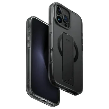 Uniq Heldro Max iPhone 16 Pro Max 6.9" Magclick Charging case black/vapour smoke