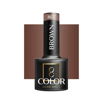 Ocho Nails Brown 807 Gel Nail Polish, 5 g