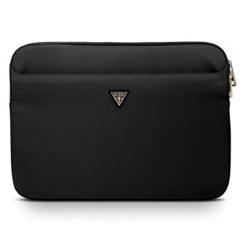 Guess Nylon Triangle Logo sleeve a 13" laptop - black