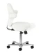 Adjustable Hairdresser, Cosmetologist, Podiatrist and Masseur Chair Azzurro Special 152, White