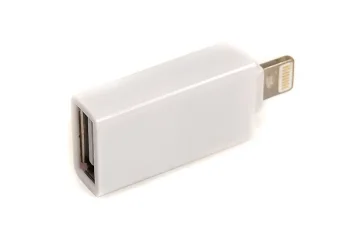 OTG Adapter USB 3.0 AF to Lightning, 0.1 m, White