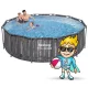 Bestway 5614X Power Steel Frame Pool 366x100 cm with Accessories