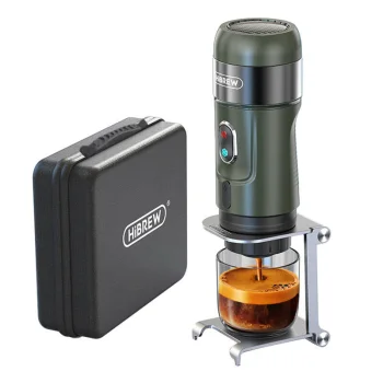 Portable 3-in-1 Coffee Maker HiBREW H4B_GN 15 Bar