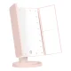 Humanas HS-ML04 Makeup Mirror with LED Lights, Pink