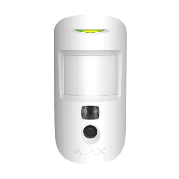 Ajax MotionCam Wireless Motion Detector with Photo Camera, White