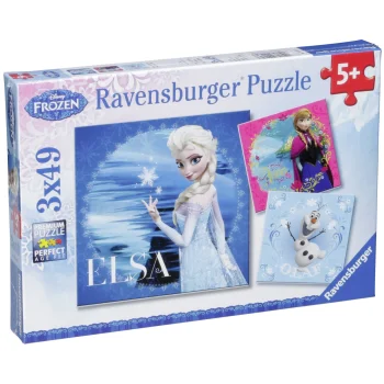 Ravensburger Disney Frozen Elsa, Anna & Olaf Puzzle 3 x 49 pcs