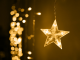 Lights Star Garland Light Curtain 138 LED Outdoor Indoor, Warm color