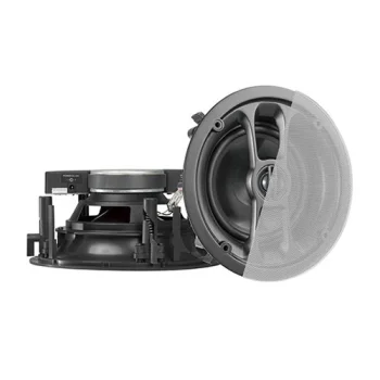 Ceiling Speakers 6.5'' 30W Bluetooth (Active + Passive Pair), Black
