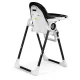 Nukido Belo Adjustable Baby High Chair with Toy Bar, Black