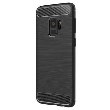 Huawei Mate 20 Lite 2018 (SNE-LX1) 1.8mm Carbon Fiber TPU Protective Case Cover, Black