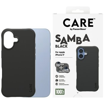CARE by PanzerGlass Fashionable Samba MagSafe Phone Case Cover iPhone 17 - Black