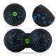 Neo-Sport NS-997 Massage Ball Set, Black/Blue