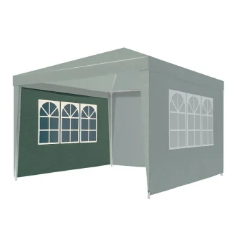 Gotel PA2S Garden Pavilion Wall with Window, Green