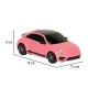 RC Car Model with Remote, Volkswagen Beetle-UV, Pink (1:24)