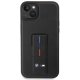 BMW iPhone 14 Plus / 15 Plus Case Grip Stand Hot Stamp, Black