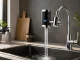 Electric Instant Water Heater Faucet 3000W with LED Display, Silver