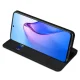 Dux Ducis Skin Pro Wallet Case for Oppo Reno 8 Pro with Stand and Card Slot, Black