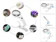 Foldable Desk Magnifying Glass with 8 LED Light 5x 11x, USB