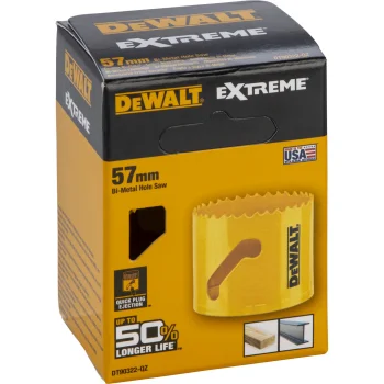 Hole Saw DeWalt DT90322-QZ Bi-Metal Extreme, 57 mm
