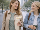Thermal Coffee Mug with Temperature Display 400ml, Cream