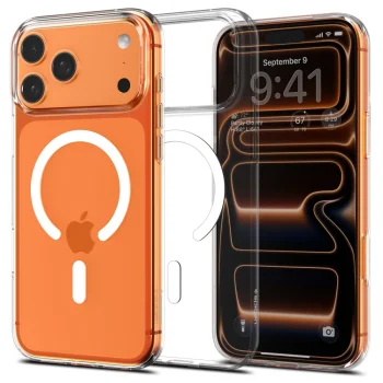 Spigen iPhone 17 Pro Case Liquid Crystal Mag Magsafe, Clear