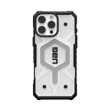 UAG Pathfinder Clear Magsafe Phone Case Cover iPhone 16 Pro Max - White