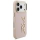 Karl Lagerfeld Karl Script Logo iPhone 17 Pro Case - Pink